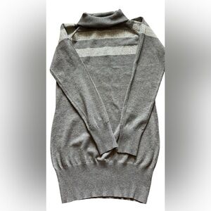 SayWhat Turtleneck Sweater Dress Girls Gray Size XL NWT